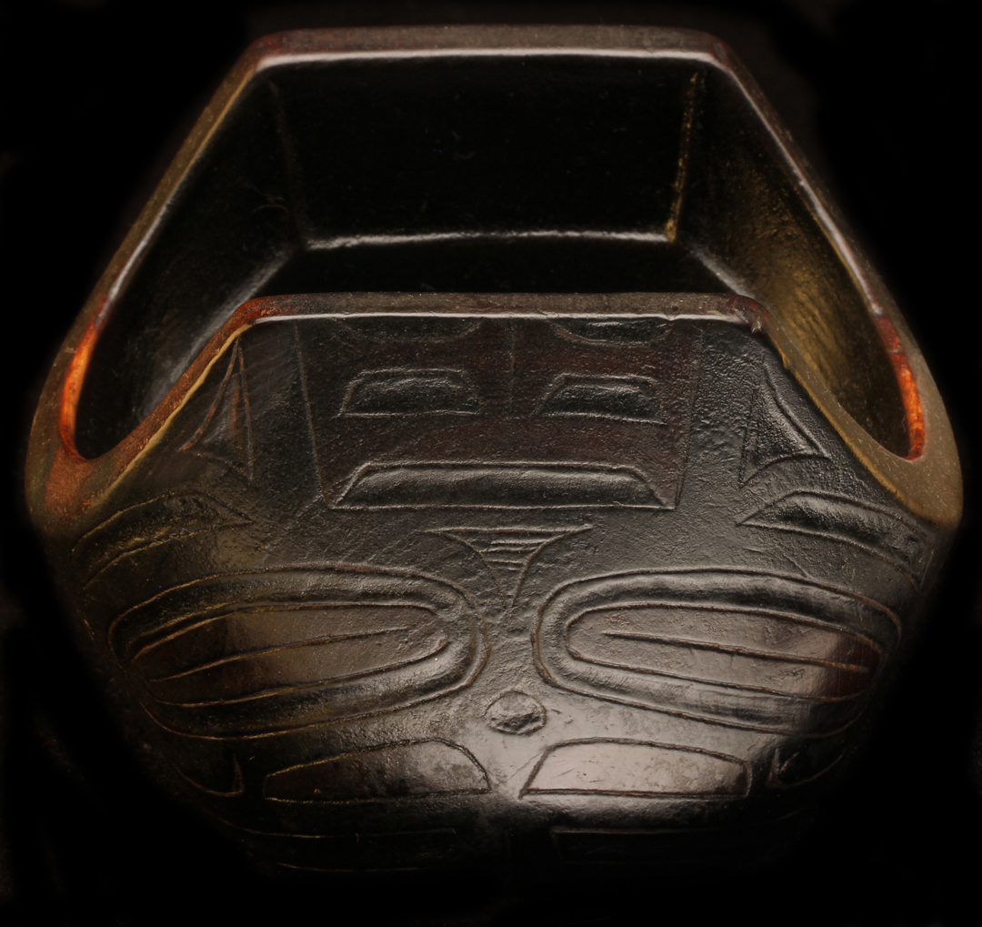 Tlingit or Haida Miniature Grease Bowl