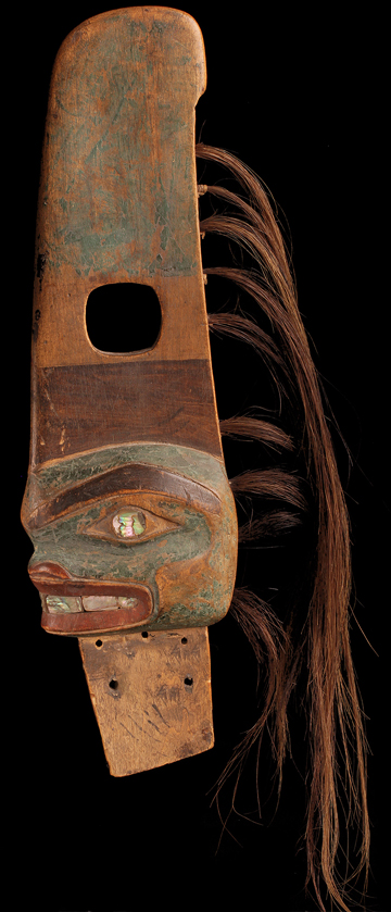 Tlingit Dorsal Fin Headdress Finial