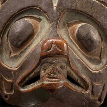 Tsimshian Early Headdress Frontlet