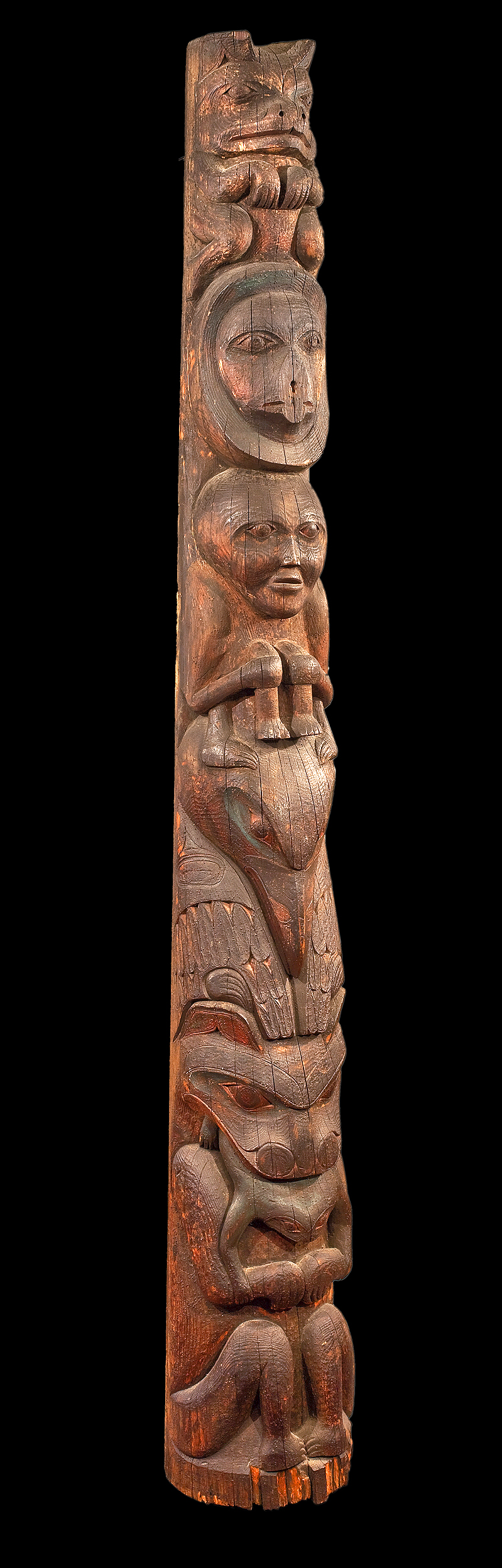 Tsimshian or Haida Totem Pole
