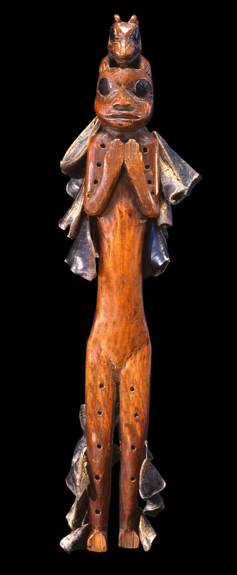 Tlingit Shaman's Deer Hoof Rattle