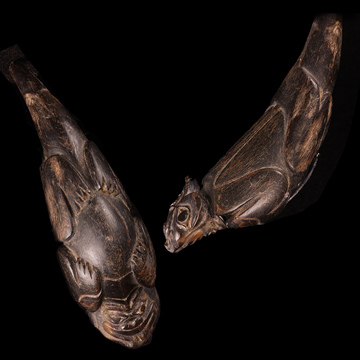 Tlingit Shaman's Horn Amulet
