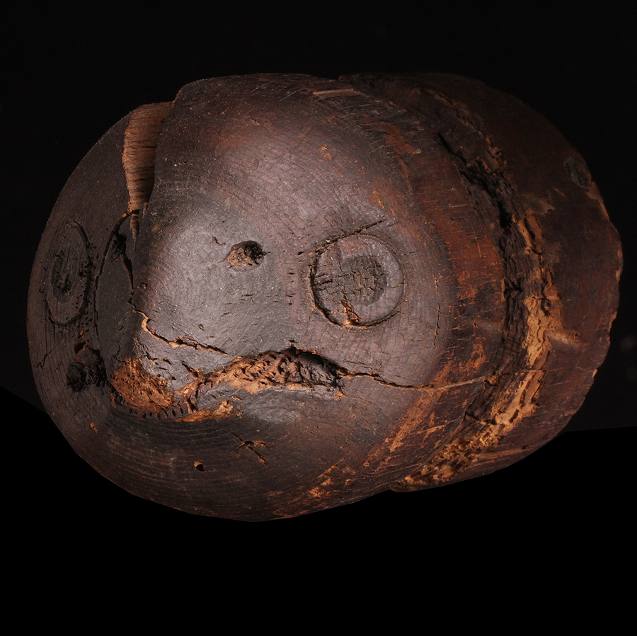 Anthropomorhic Wooden Net Plug